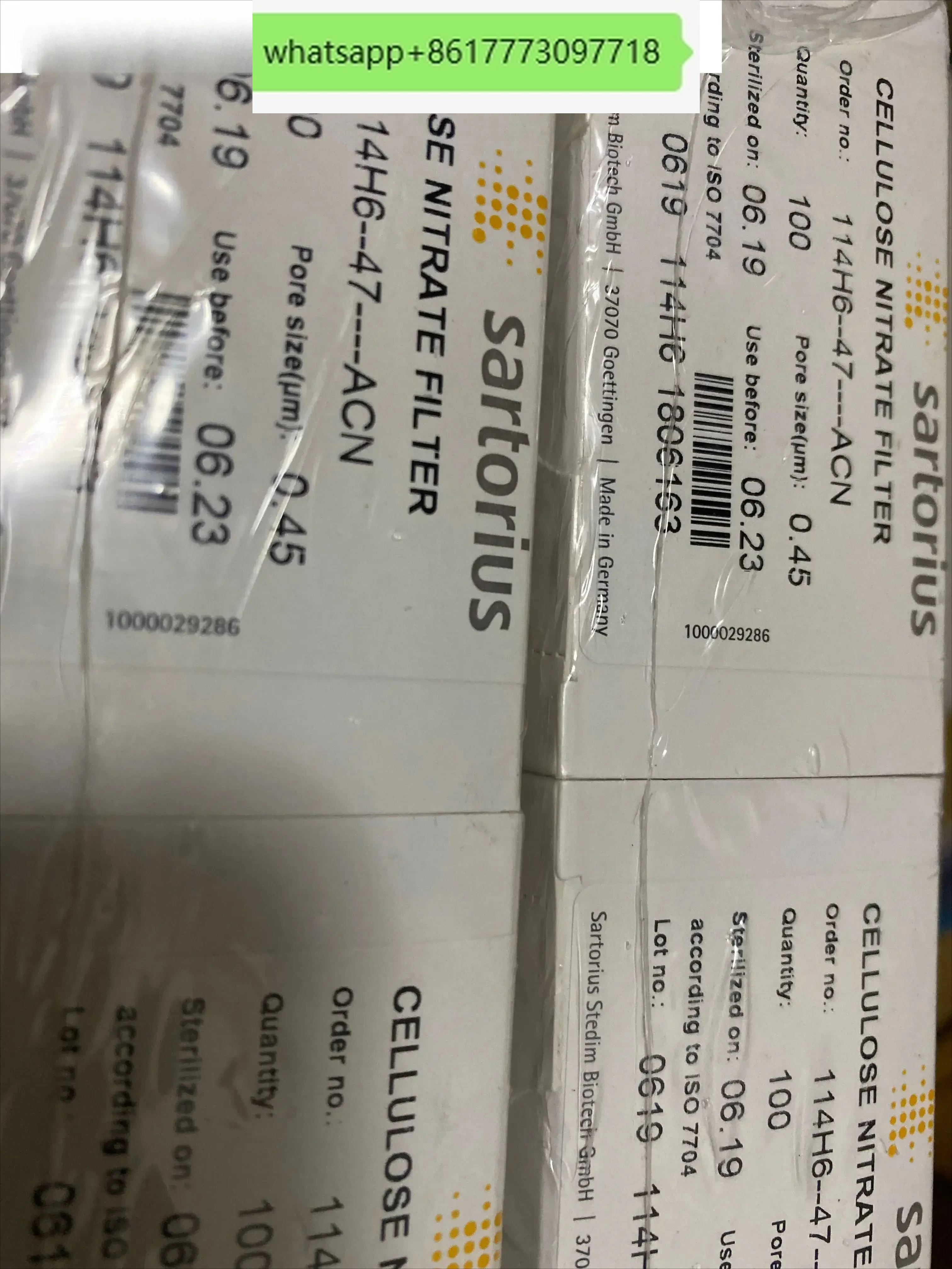 нитроцеллюлозный фильтр 114H6-47-ACN 0 .45um 100 шт./кор. 
нитроцеллюлозный фильтр 114H6-47-ACN 0 .45um 100 шт./кор.