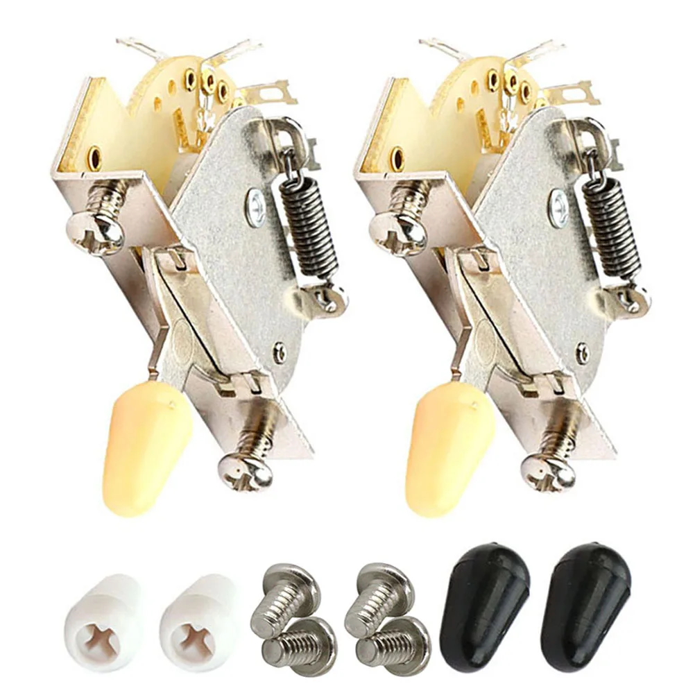 1Set Guitar Toggle Switch High Durability Metal Plastic 3-Way Electric Guitar Pickup Selector Efficient Performance Accessories
1Set Guitar Toggle Switch High Durability Metal Plastic 3-Way Electric Guitar Pickup Selector Efficient Performance Accessories