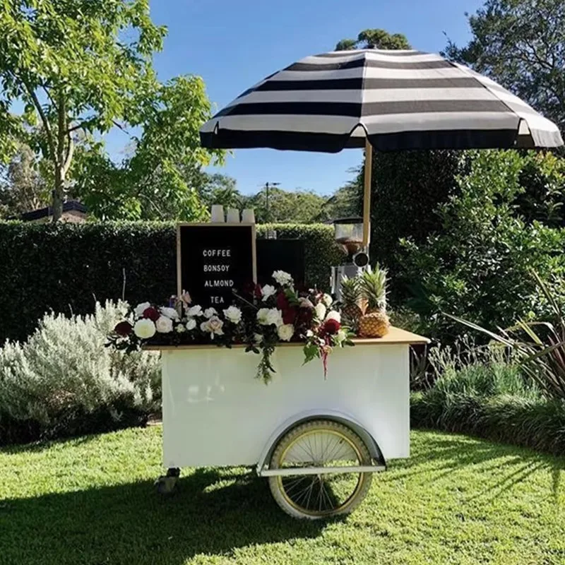 Commercial Ice Cart Cooler Tricycle Freezer Bicycle Cart Snack Food Candy Mobile Food Cart Stainless Steel Wheels Customizable
Commercial Ice Cart Cooler Tricycle Freezer Bicycle Cart Snack Food Candy Mobile Food Cart Stainless Steel Wheels Customizable