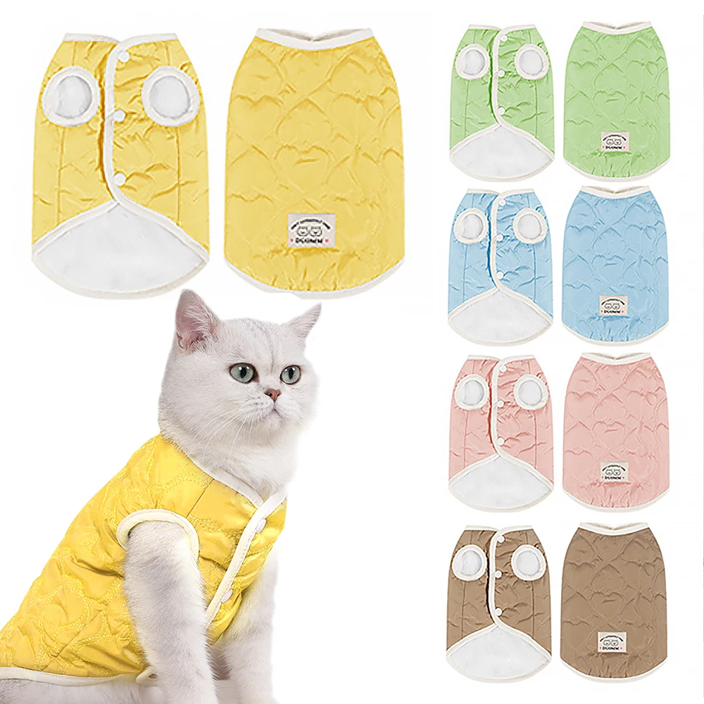 Macaron Color Cat Sweater, Warm Kitten Clothing Vest, Cute Soft Cat Apparel for Small Dogs Cozy Pet Apparel
Macaron Color Cat Sweater, Warm Kitten Clothing Vest, Cute Soft Cat Apparel for Small Dogs Cozy Pet Apparel