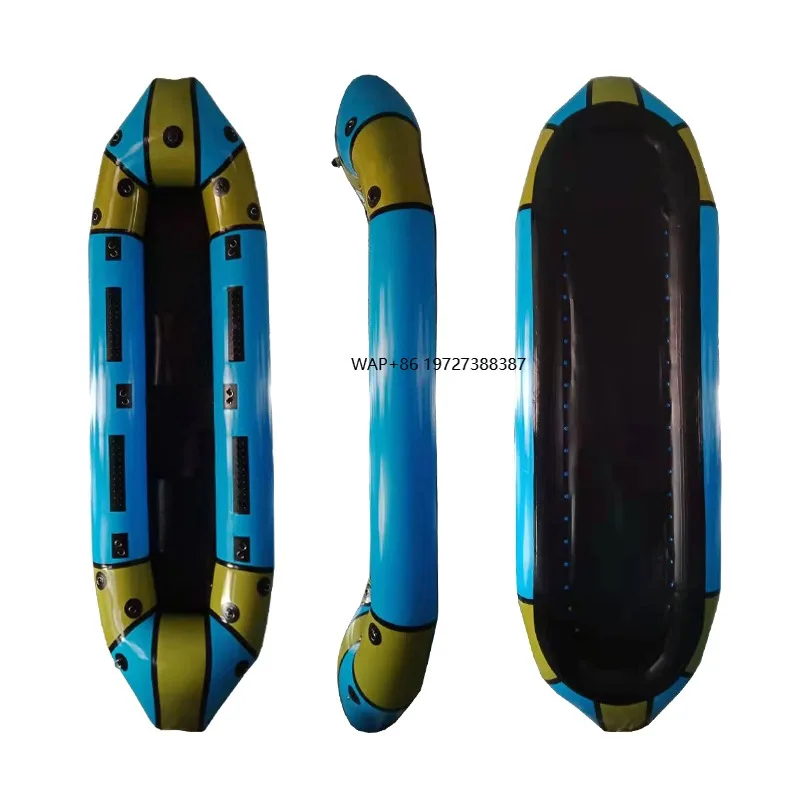 Reliable Manufacturing 3.5m 11.5ft Rugged Durability 210D 420D Mountain Lake Adventure Double Person Packraft for Sale
Reliable Manufacturing 3.5m 11.5ft Rugged Durability 210D 420D Mountain Lake Adventure Double Person Packraft for Sale