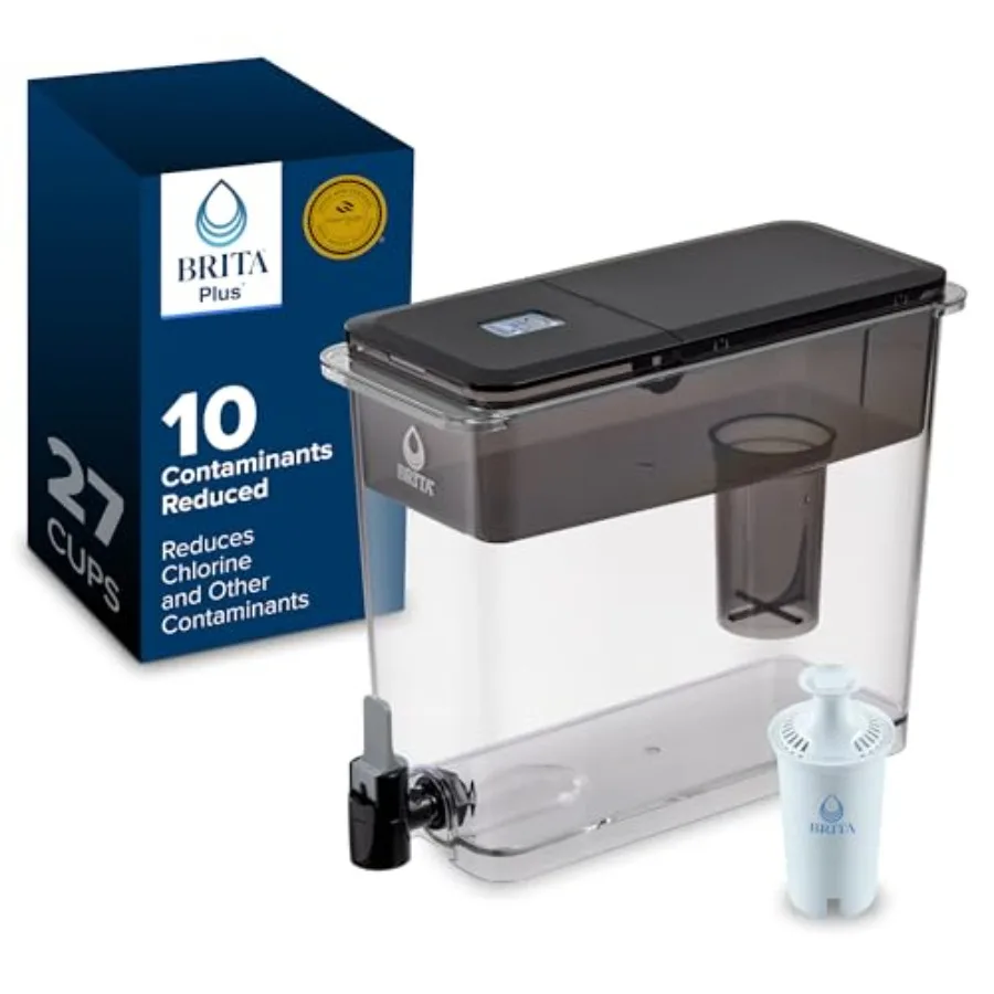 UltraMax Large Water Dispenser with 1 Plus Filter 27 Cup Capacity Black Package May Vary
UltraMax Large Water Dispenser with 1 Plus Filter 27 Cup Capacity Black Package May Vary