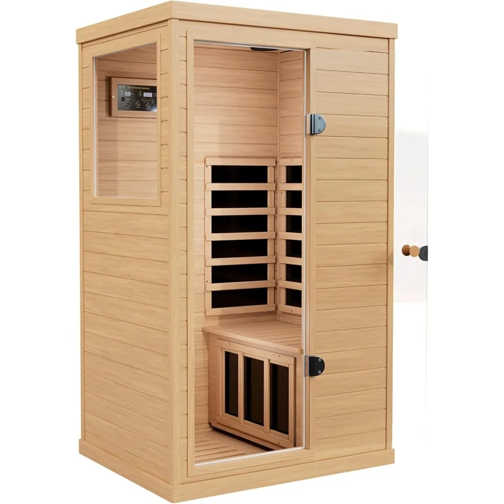 Инфракрасная сауна для домашнего использования на 1 человека с помощью дальнего инфракрасного обогревателя мощностью 1050 Вт с низкими EMF 2 Bluetooth-динамиками Сауна в помещении для релаксации
Инфракрасная сауна для домашнего использования на 1 человека с помощью дальнего инфракрасного обогревателя мощностью 1050 Вт с низкими EMF 2 Bluetooth-динамиками Сауна в помещении для релаксации