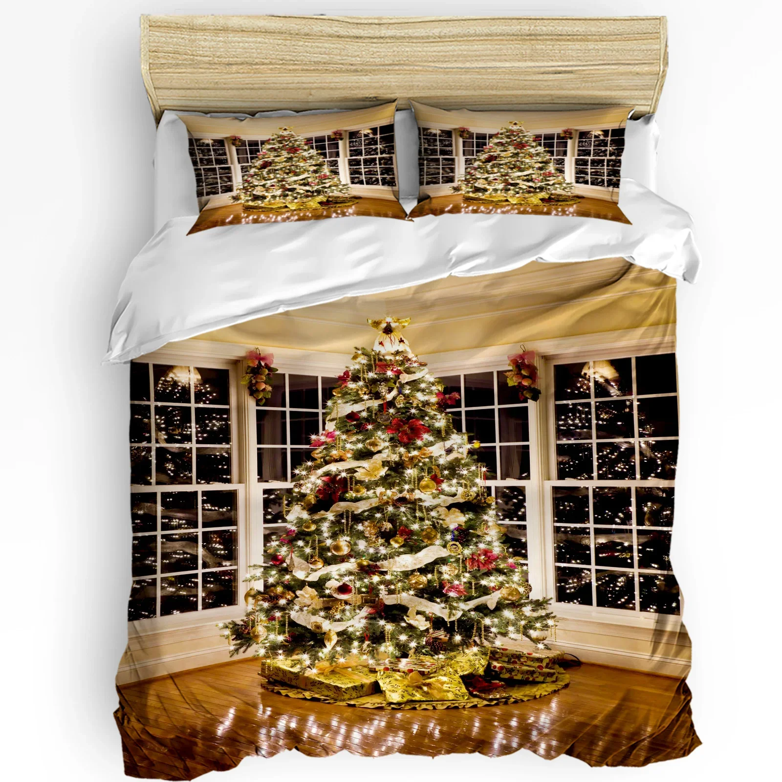 Christmas Tree Lights Christmas Theme Duvet Cover Bed Bedding Set Home Quilt Cover Pillowcases Bedroom Bedding Set No Sheet
Christmas Tree Lights Christmas Theme Duvet Cover Bed Bedding Set Home Quilt Cover Pillowcases Bedroom Bedding Set No Sheet
