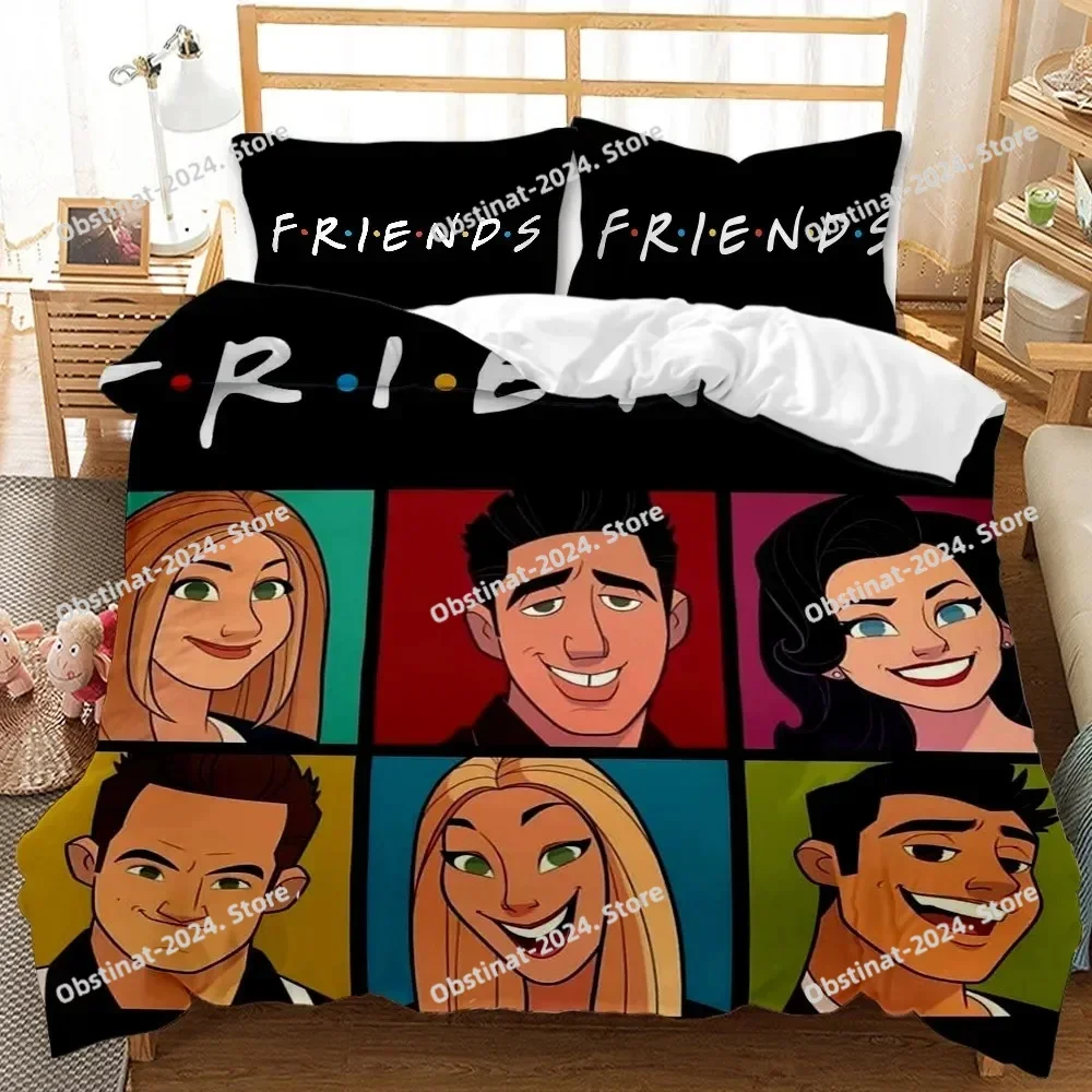 Top Friends Forever Bedding Set Duvet Cover 2 Pillows Simple Style Bedding Set Relaxed Soft Queen Size Modern Home Pattern Style
Top Friends Forever Bedding Set Duvet Cover 2 Pillows Simple Style Bedding Set Relaxed Soft Queen Size Modern Home Pattern Style
