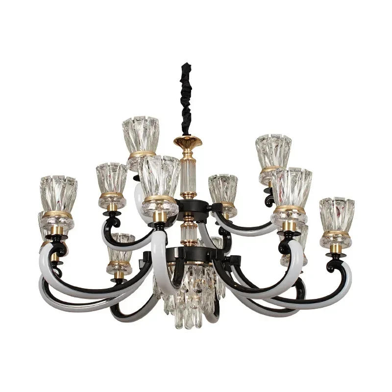luxury crystal chandelier Modern simple living room Light hotel restaurant household bedroom lamps nordic
luxury crystal chandelier Modern simple living room Light hotel restaurant household bedroom lamps nordic