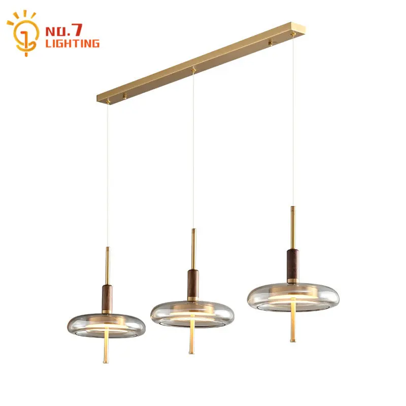 Nordic Luxury Designer Minimalist Brass Walnut Wood Pendant Lights Kitchen Island Bar Tea Room Bedroom Bedside Restaurant Studio
Nordic Luxury Designer Minimalist Brass Walnut Wood Pendant Lights Kitchen Island Bar Tea Room Bedroom Bedside Restaurant Studio
