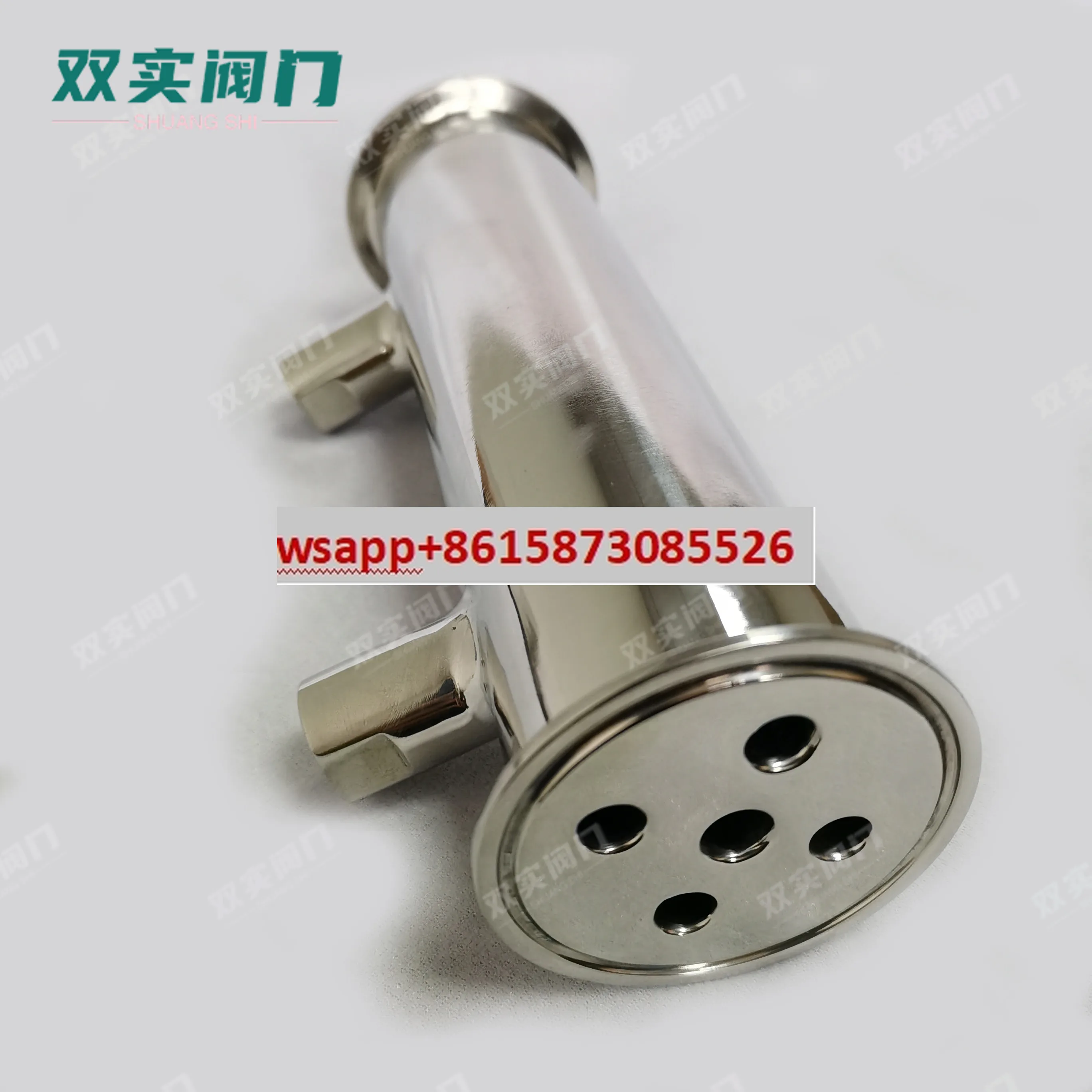304 stainless steel condenser tube quick-loading clamp type threaded water-cooled steam cooling equipment heat exchanger
304 stainless steel condenser tube quick-loading clamp type threaded water-cooled steam cooling equipment heat exchanger