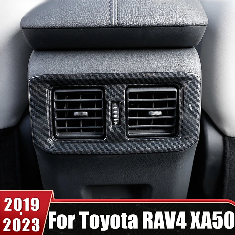 Rear Air Conditioning Vent Outlet Frame Cover Trim Sticker For Toyota RAV4 XA50 2019 2020 2021 2022 2023 2024 Car Accessories
Rear Air Conditioning Vent Outlet Frame Cover Trim Sticker For Toyota RAV4 XA50 2019 2020 2021 2022 2023 2024 Car Accessories