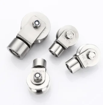 2-дюймовое универсальное колесо с V/U-образной канавкой из нержавеющей стали 304 — прочное и устойчивое к коррозии раздвижные ворота/наземная направляющая/дверной ролик 
2-дюймовое универсальное колесо с V/U-образной канавкой из нержавеющей стали 304 — прочное и устойчивое к коррозии раздвижные ворота/наземная направляющая/дверной ролик