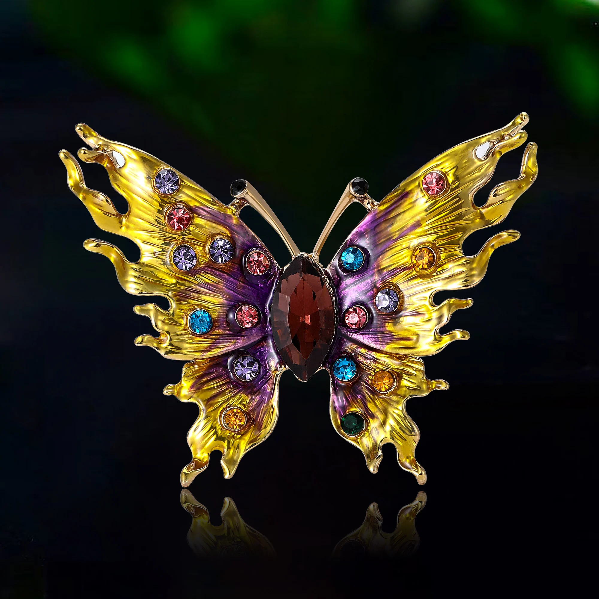 Enamel Flame Butterfly Brooches for Women Unisex Rhinestone Insect Pins Event Party Luxury Backpack Decoration Clothes Accessory
Enamel Flame Butterfly Brooches for Women Unisex Rhinestone Insect Pins Event Party Luxury Backpack Decoration Clothes Accessory