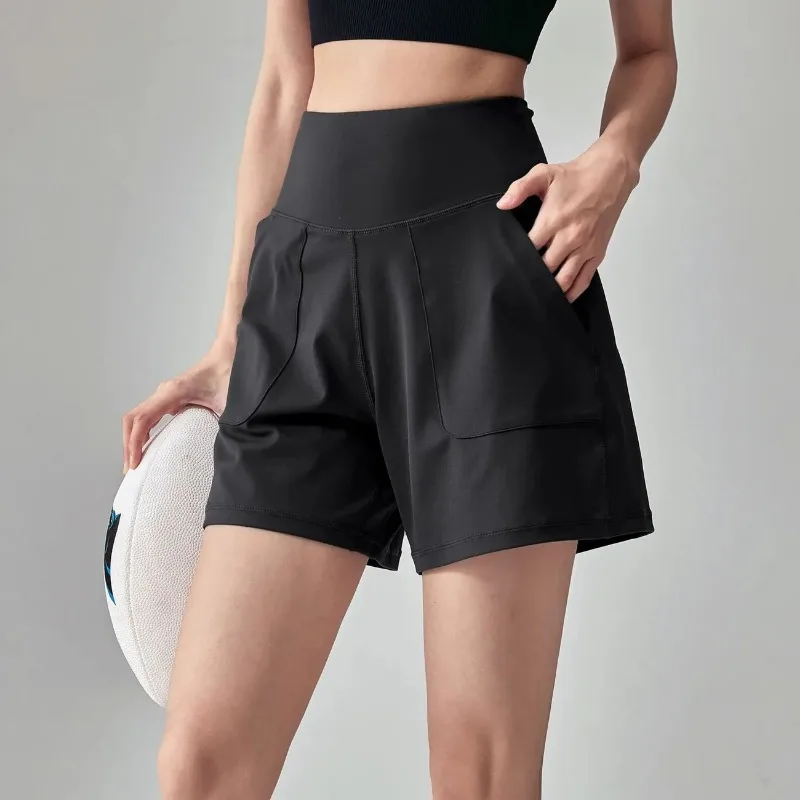 Women's High Waist Yoga Shorts Quick Dry Breathable Casual Sports Shorts with Pockets
Women's High Waist Yoga Shorts Quick Dry Breathable Casual Sports Shorts with Pockets