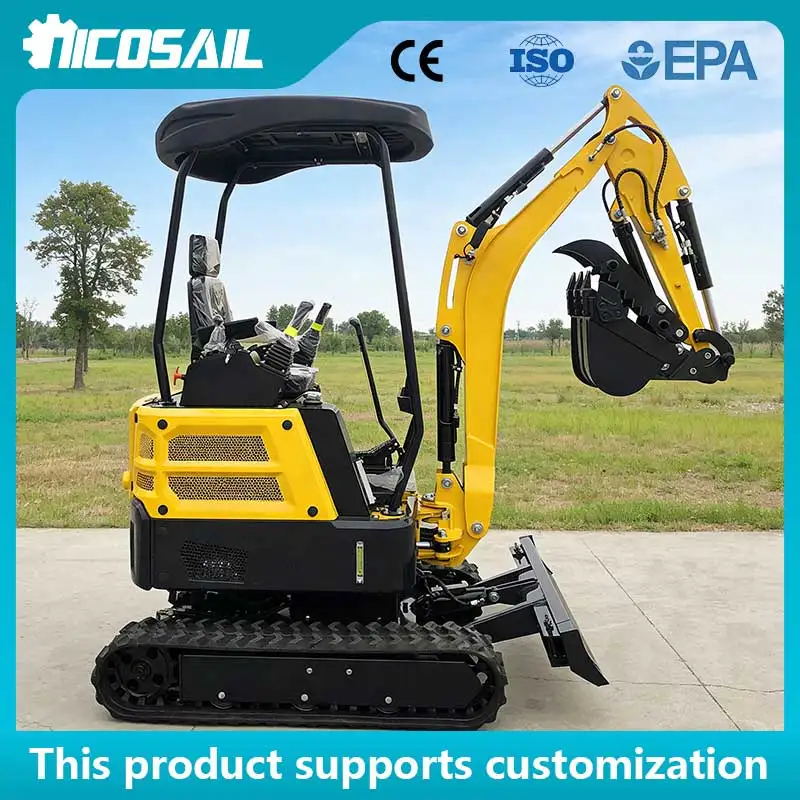 2 Ton Excavator Zero Tail Swing Pilot Control Compact Digger For Narrow Space Garden Trenching Work
2 Ton Excavator Zero Tail Swing Pilot Control Compact Digger For Narrow Space Garden Trenching Work