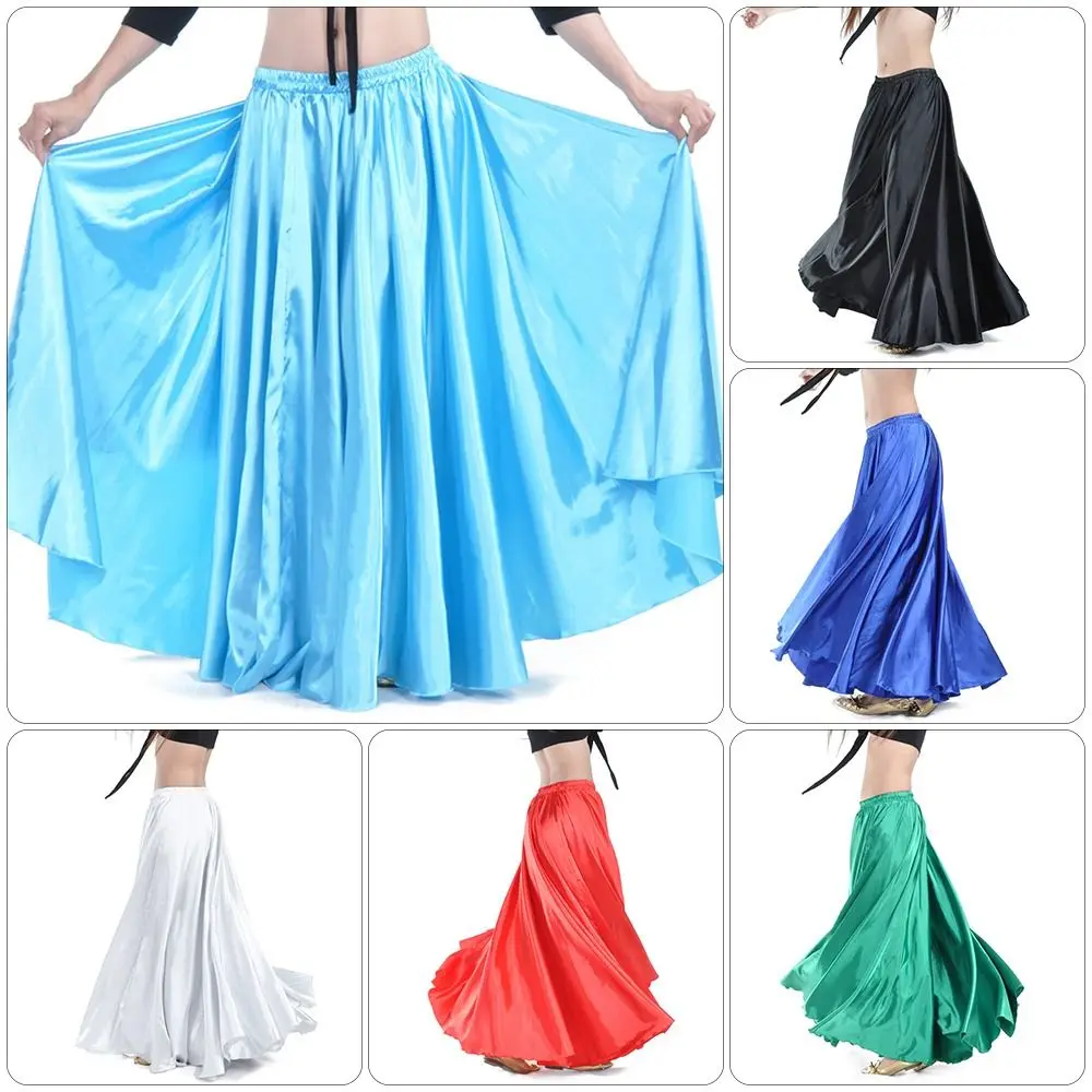 Fashion Sparkling Satin Satin Skirt Large Swing Professional Gypsy Skirts Show Costumes Spanish Maxi Long Skirt Dance
Fashion Sparkling Satin Satin Skirt Large Swing Professional Gypsy Skirts Show Costumes Spanish Maxi Long Skirt Dance