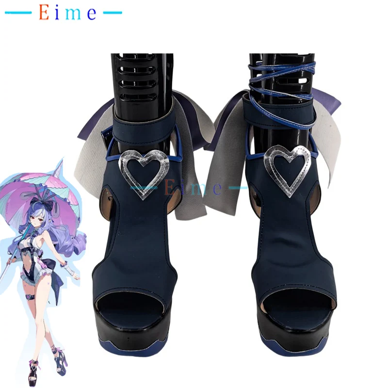 Vivian Banshee Cosplay Shoes Game ZZZ Cosplay Props Black High Heels Summer Shoes Halloween Carnival Boots Custom Made
Vivian Banshee Cosplay Shoes Game ZZZ Cosplay Props Black High Heels Summer Shoes Halloween Carnival Boots Custom Made