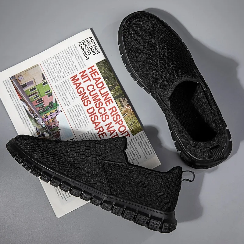 Men's Quick-Slip Loafers Elastic Opening Slip-On Shoes for Business Casual Lightweight And Breathable for All-Day Work Comfort
Men's Quick-Slip Loafers Elastic Opening Slip-On Shoes for Business Casual Lightweight And Breathable for All-Day Work Comfort