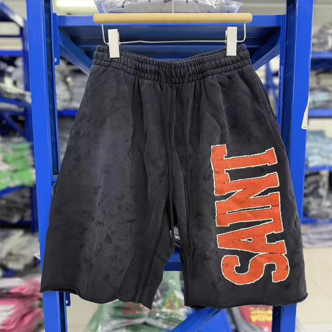 Washed Saint Gray Breeches Drawstring Shorts Men Women High Quality 2026 Summer Style Jogger pants
Washed Saint Gray Breeches Drawstring Shorts Men Women High Quality 2026 Summer Style Jogger pants