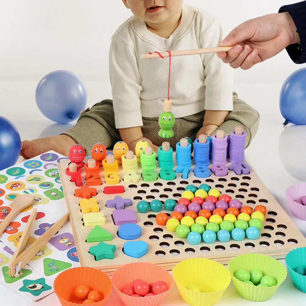 1Set Multifunctional Number Cognition Logarithmic Board Sturdy Wood Shape Recognition Educational Learning Puzzle Matching
1Set Multifunctional Number Cognition Logarithmic Board Sturdy Wood Shape Recognition Educational Learning Puzzle Matching