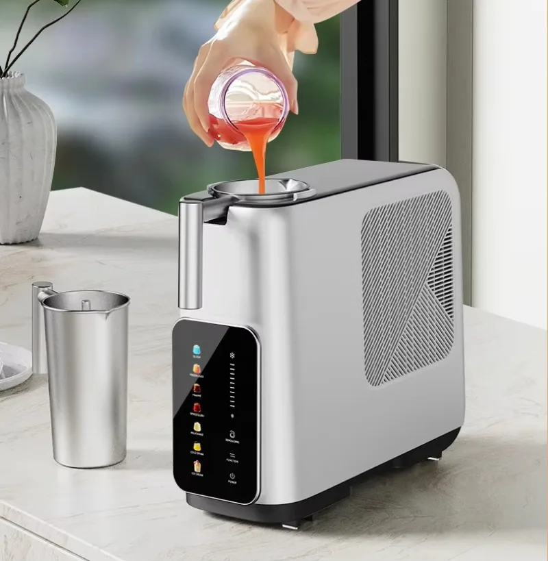 Popular New Electric Fruit Milk Smoothie Slushie Ice Cream Maker with Automatic Function for Household RV Hotel Outdoor Use
Popular New Electric Fruit Milk Smoothie Slushie Ice Cream Maker with Automatic Function for Household RV Hotel Outdoor Use