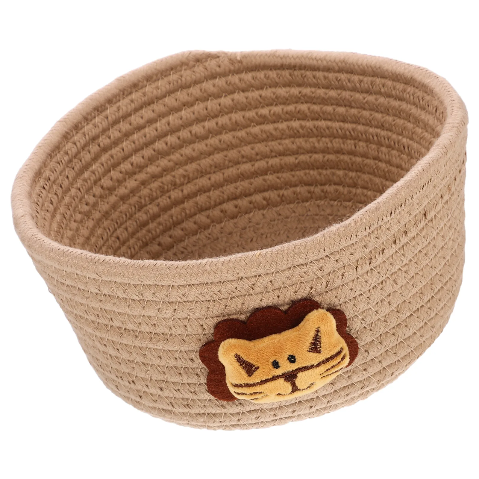 Корзина из хлопкового каната для рабочего стола, органайзер для мелочей, плетеный контейнер для хранения, многофункциональные плетеные корзины для закусок и косметики
Корзина из хлопкового каната для рабочего стола, органайзер для мелочей, плетеный контейнер для хранения, многофункциональные плетеные корзины для закусок и косметики