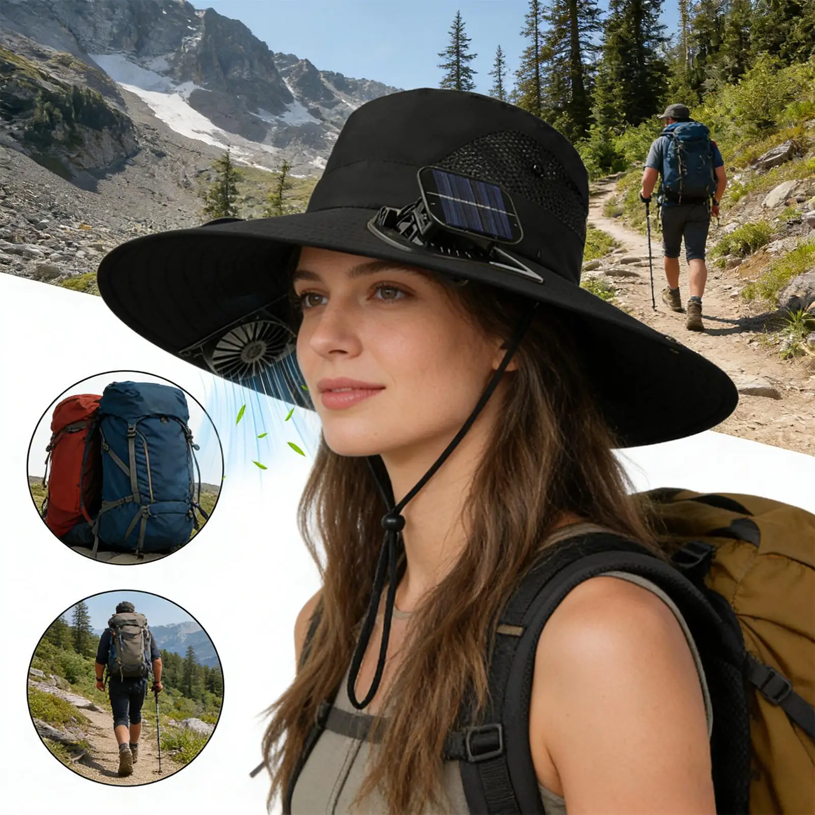 Fan Hat For Men Wide Brim Headdress UV Protection Hat For Summer Gardeners Fishermen Camping Beach Golfers Travelers Fishing
Fan Hat For Men Wide Brim Headdress UV Protection Hat For Summer Gardeners Fishermen Camping Beach Golfers Travelers Fishing