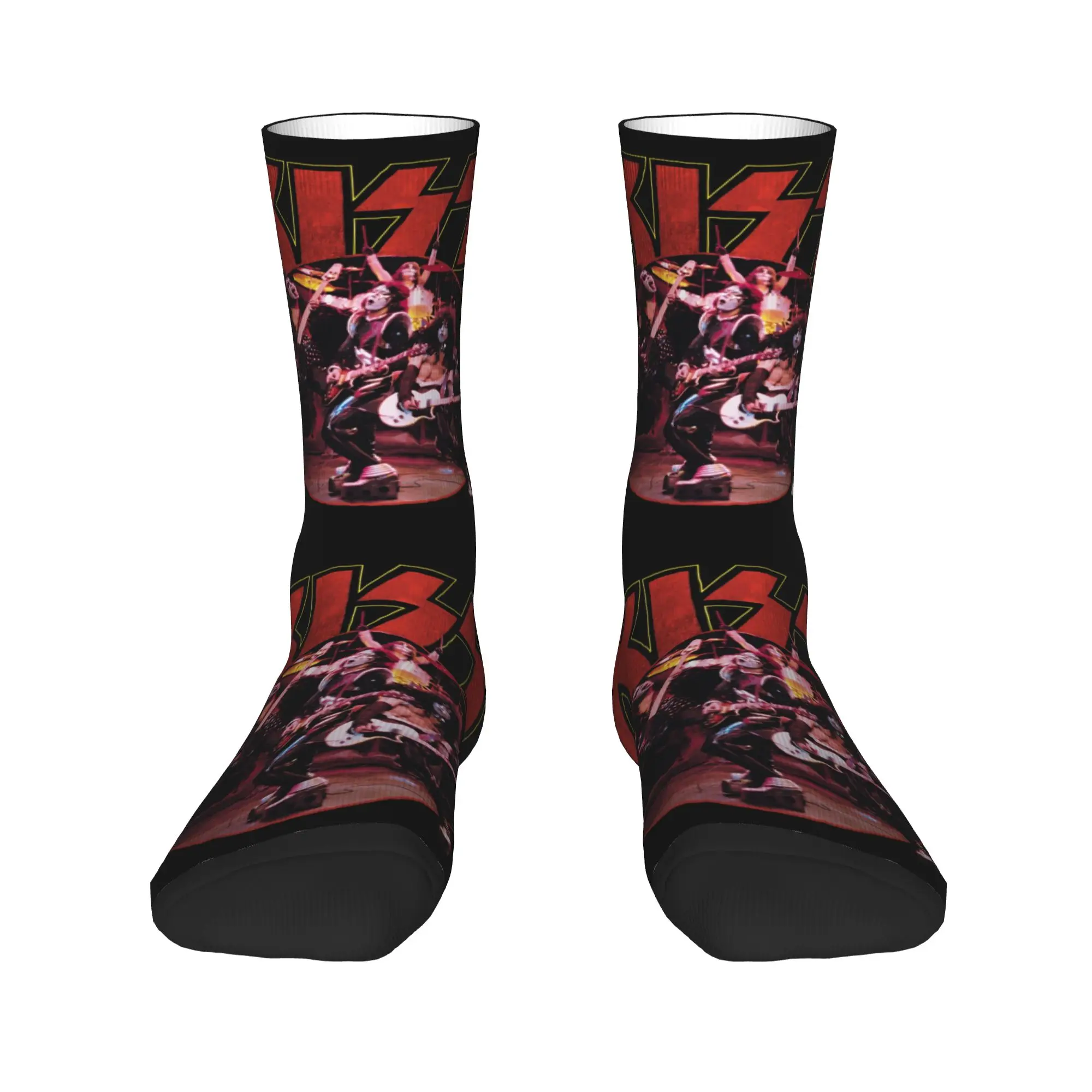 Fun Men's Heavy Metal Rock Band Kiss Dress Socks Unisex Comfortable Warm 3D Print Crew Socks
Fun Men's Heavy Metal Rock Band Kiss Dress Socks Unisex Comfortable Warm 3D Print Crew Socks