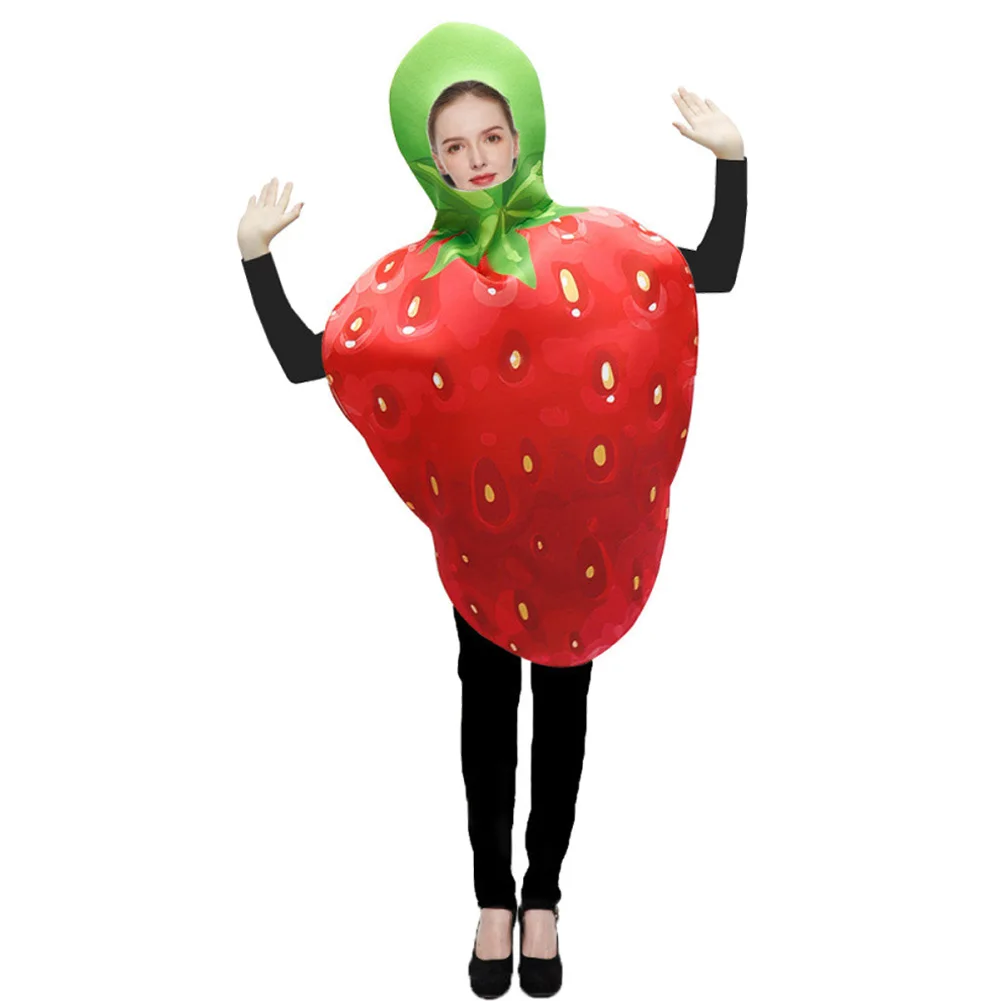 Halloween Cosplay Strawberry Party Disguise Roleplay Costume Unisex Adult Suits Outfit Halloween Carnival Party Clothing
Halloween Cosplay Strawberry Party Disguise Roleplay Costume Unisex Adult Suits Outfit Halloween Carnival Party Clothing