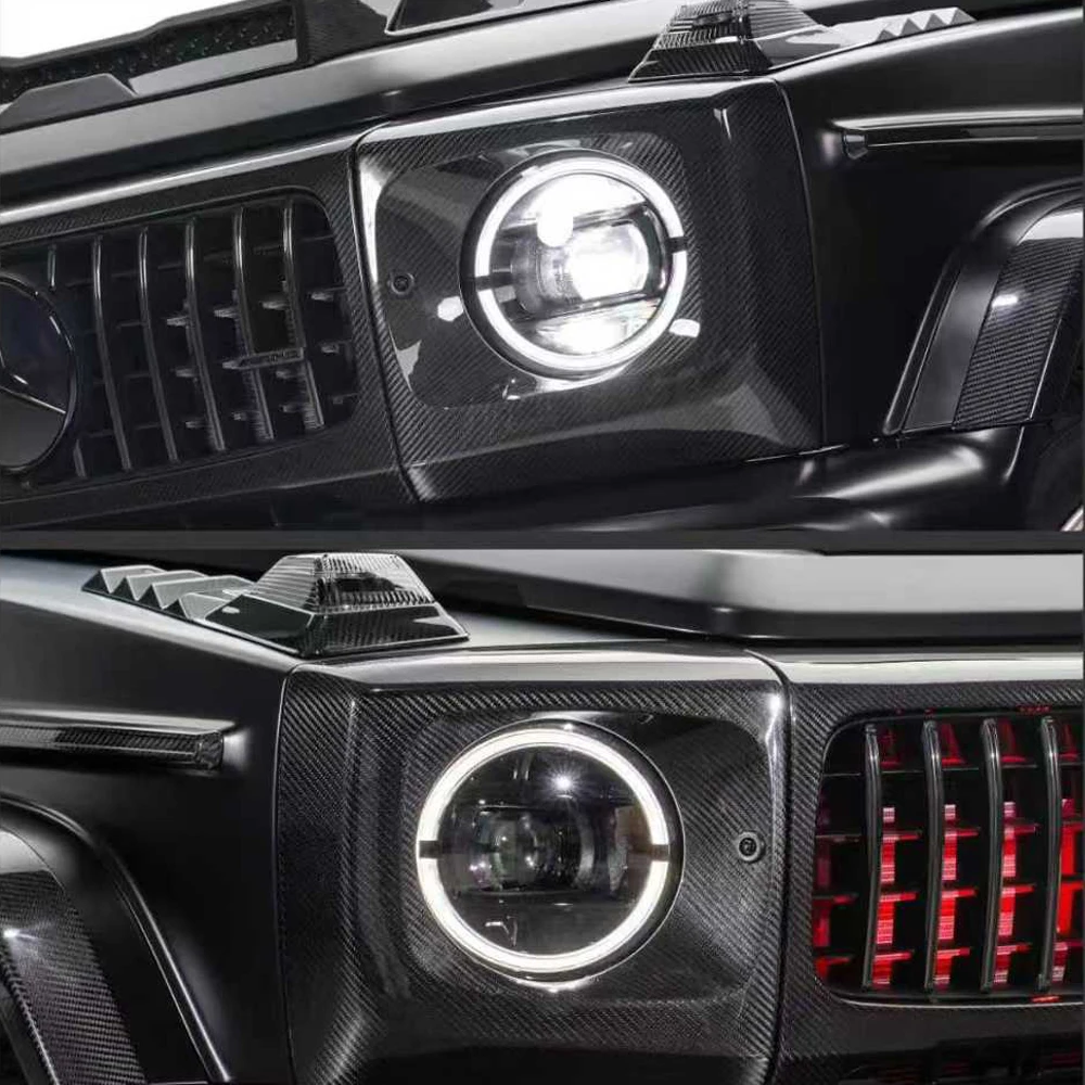 For 2018+ G CLASS W465 W464 W463A G63 G500 G400 Nighttime Head Lights Front LED Head Lamp Car Upgrade Replacement Front Lamp
For 2018+ G CLASS W465 W464 W463A G63 G500 G400 Nighttime Head Lights Front LED Head Lamp Car Upgrade Replacement Front Lamp