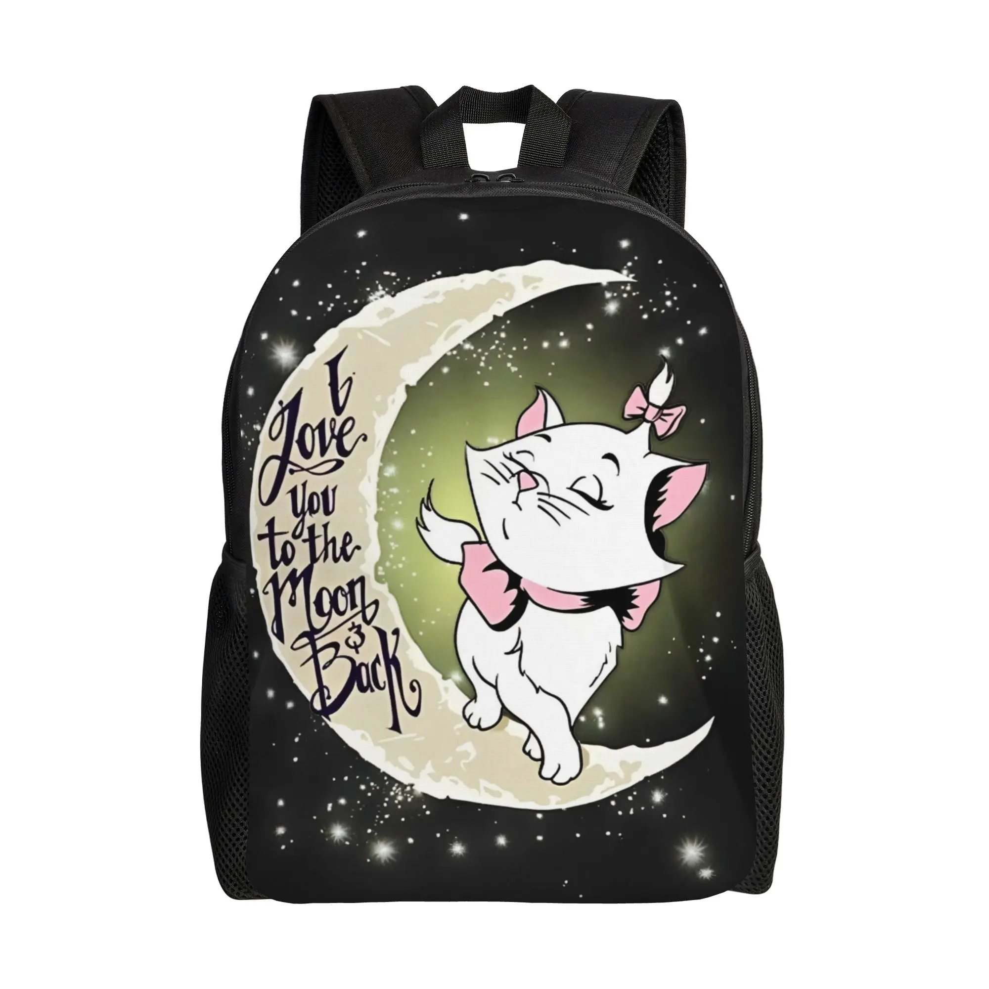 Рюкзак с изображением кошки Мари из мультфильма «Аристокоты», стильный рюкзак для женщин, с принтом, для колледжа и старшей школы, высококачественный ранец
Рюкзак с изображением кошки Мари из мультфильма «Аристокоты», стильный рюкзак для женщин, с принтом, для колледжа и старшей школы, высококачественный ранец