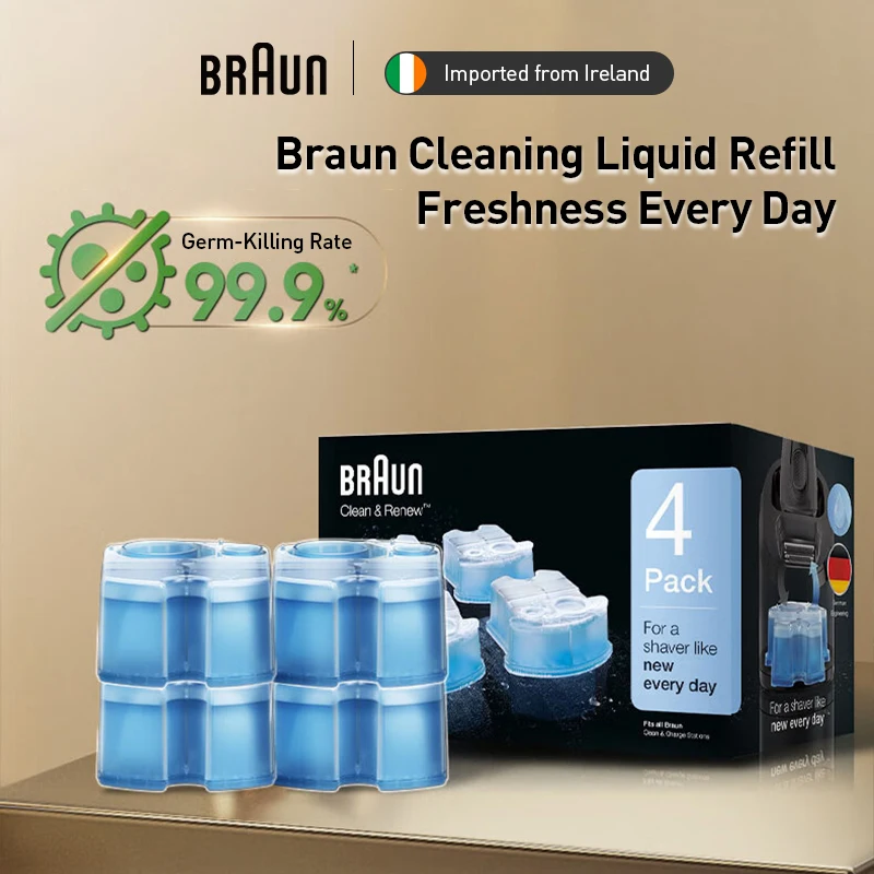 4-флаковый чистящий раствор для бритвы Braun, интеллектуальный чистящий центр Braun пятого поколения, интеллектуальный уходный центр Braun
4-флаковый чистящий раствор для бритвы Braun, интеллектуальный чистящий центр Braun пятого поколения, интеллектуальный уходный центр Braun