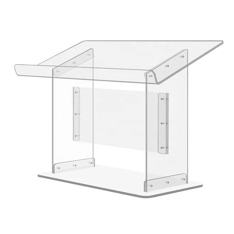 Acrylic transparent disassembly reading podium display stand suitable for churches, schools, classrooms, speeches, weddings
Acrylic transparent disassembly reading podium display stand suitable for churches, schools, classrooms, speeches, weddings