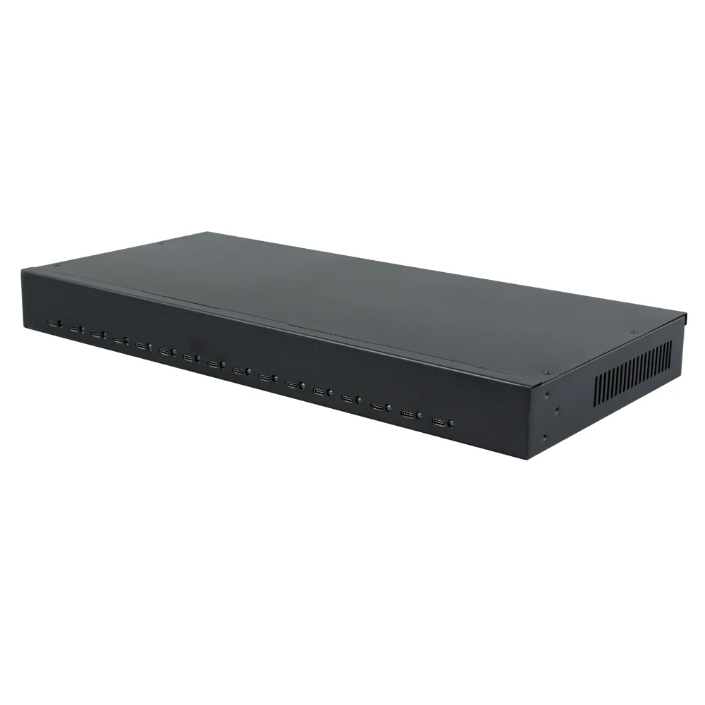 Sipolar C165C 16-Port USB-C High Power Charger 200W 2.4A Charging Hub With LED Indicator Wall or Rack Mount
Sipolar C165C 16-Port USB-C High Power Charger 200W 2.4A Charging Hub With LED Indicator Wall or Rack Mount