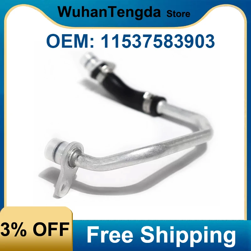 11537583903 Car Accessories Engine Turbocharger Coolant Pipe for BMW E81 E82 E90 E93 F30 F10 F15 Cooling Return Line
11537583903 Car Accessories Engine Turbocharger Coolant Pipe for BMW E81 E82 E90 E93 F30 F10 F15 Cooling Return Line