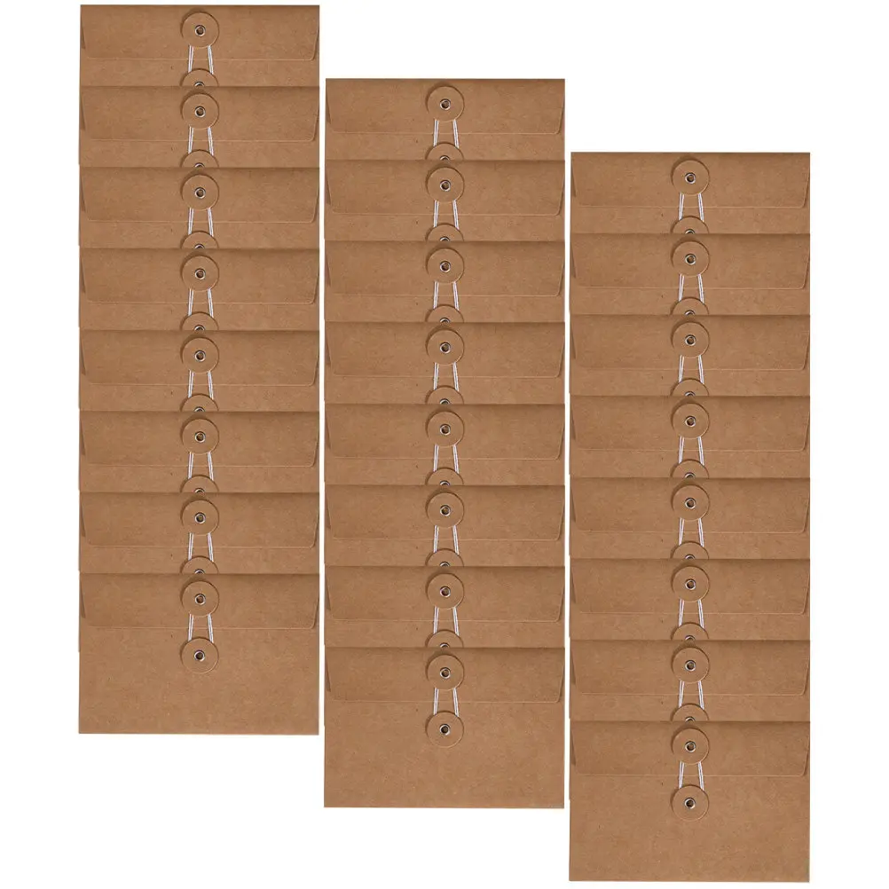 30Pcs Kraft Paper Envelopes Vintage Winding Design File Holders Invitations Birthday Party Letter Paper Storage Stationery
30Pcs Kraft Paper Envelopes Vintage Winding Design File Holders Invitations Birthday Party Letter Paper Storage Stationery