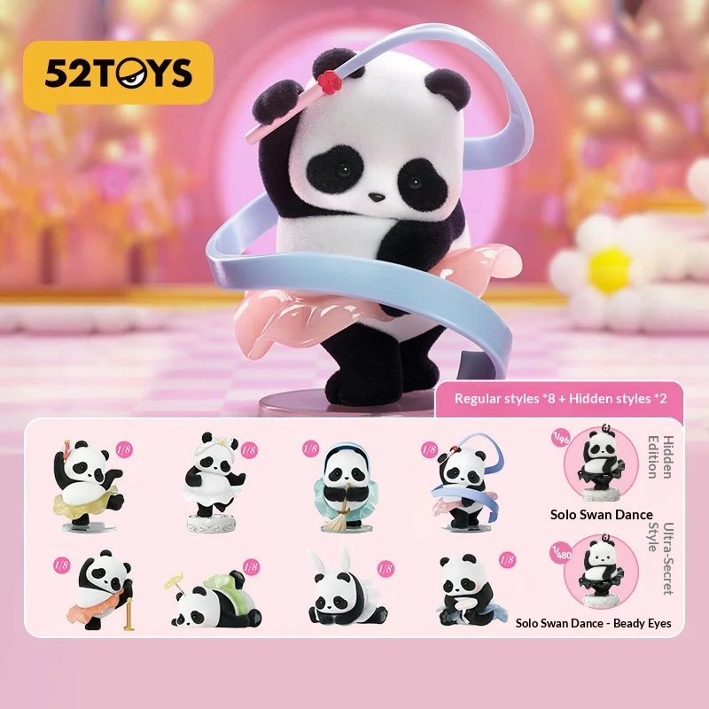 Серия Panda Roll Ballet Stage Play: Флокированная фигурка панды в слепой коробке, настольное украшение для любителей панд и коллекционеров игрушек
Серия Panda Roll Ballet Stage Play: Флокированная фигурка панды в слепой коробке, настольное украшение для любителей панд и коллекционеров игрушек