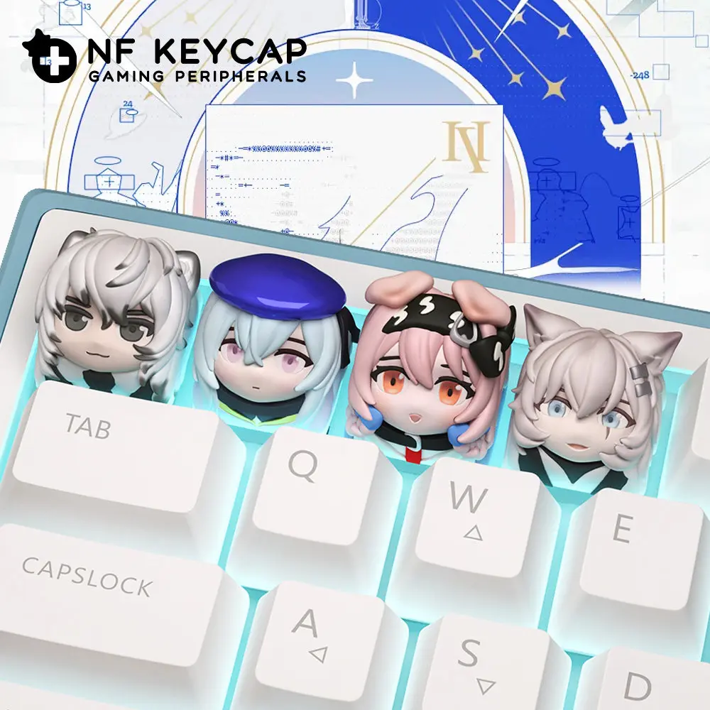 Механические кейкапы DIY Arknights Silverash для клавиатуры с крестообразным креплением, персонализированные кейкапы для ПК, подарок, игрушка
Механические кейкапы DIY Arknights Silverash для клавиатуры с крестообразным креплением, персонализированные кейкапы для ПК, подарок, игрушка