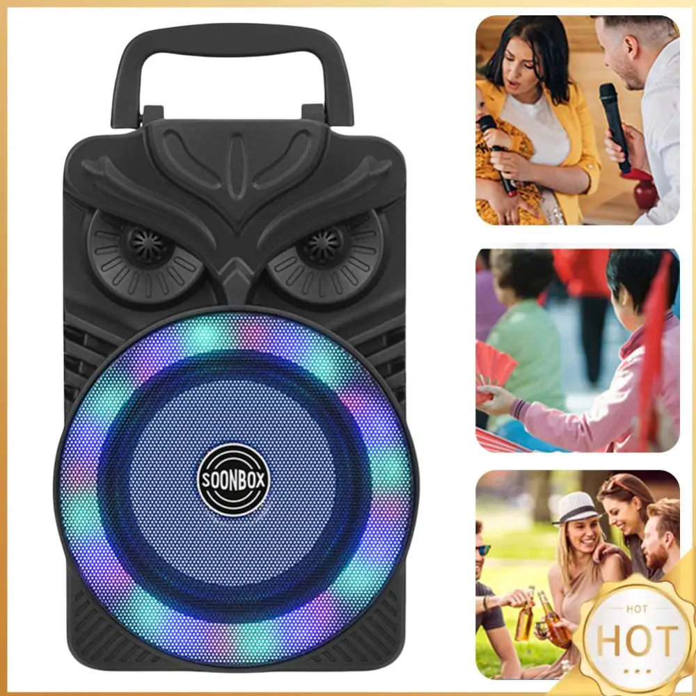 Outdoor Portable Music Player Bluetooth-Compatible FM Radio Aux HiFi Stereo Subwoofer RGB Light Karaoke Handheld Sound Subwoofer
Outdoor Portable Music Player Bluetooth-Compatible FM Radio Aux HiFi Stereo Subwoofer RGB Light Karaoke Handheld Sound Subwoofer