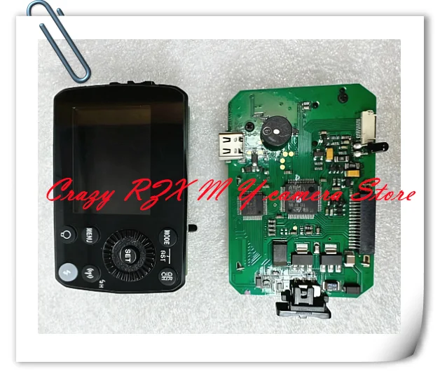 NEW For Godox AD200 Pro AD200Pro Back Control ASSY Mainboard With LCD Screen + Button + Rubber Flash Part
NEW For Godox AD200 Pro AD200Pro Back Control ASSY Mainboard With LCD Screen + Button + Rubber Flash Part