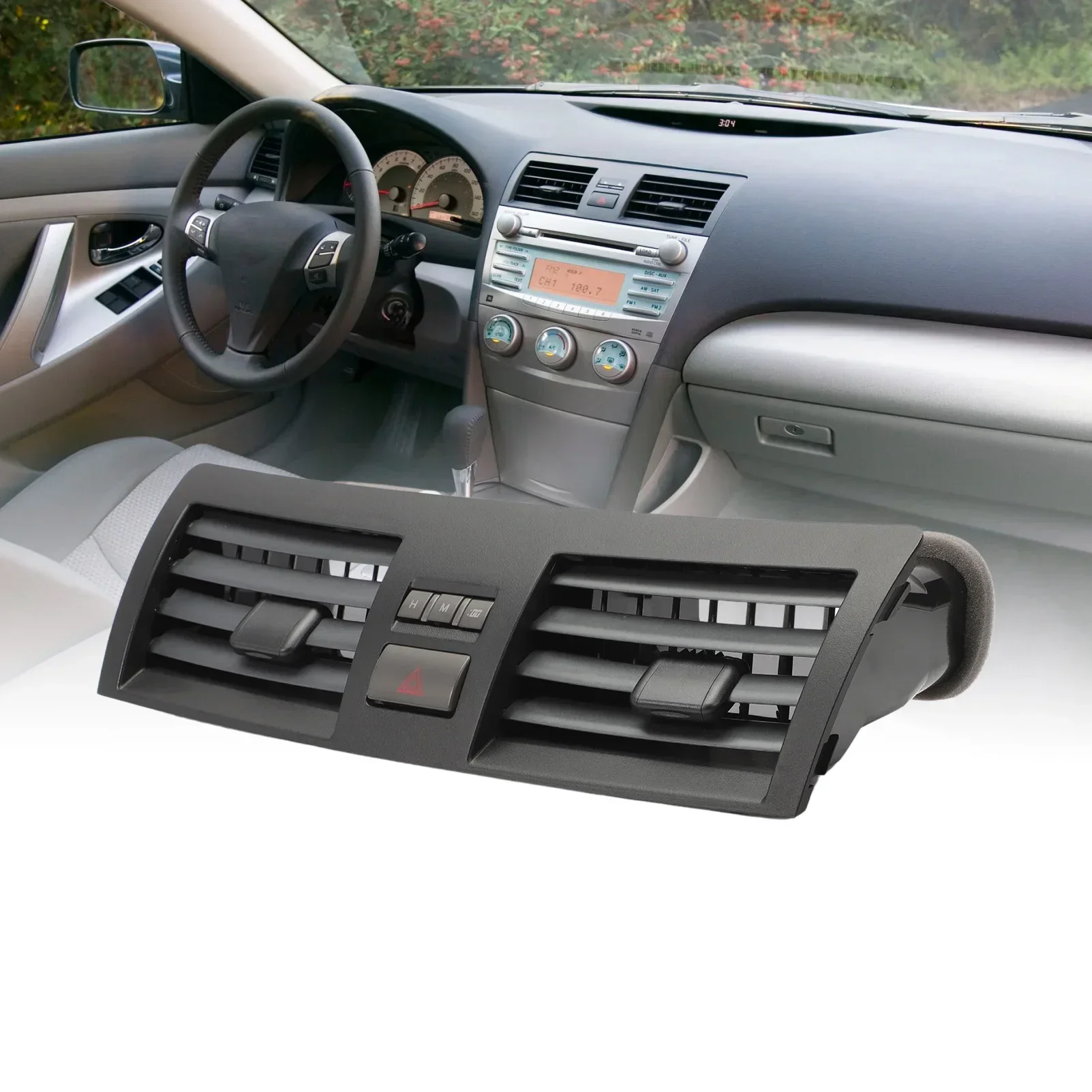 Center Dash A/C Outlet Air Vent Panel For Toyota Camry Dash 2007-2013 Trim Insert Outlet Panel Grille 55660-06100
Center Dash A/C Outlet Air Vent Panel For Toyota Camry Dash 2007-2013 Trim Insert Outlet Panel Grille 55660-06100