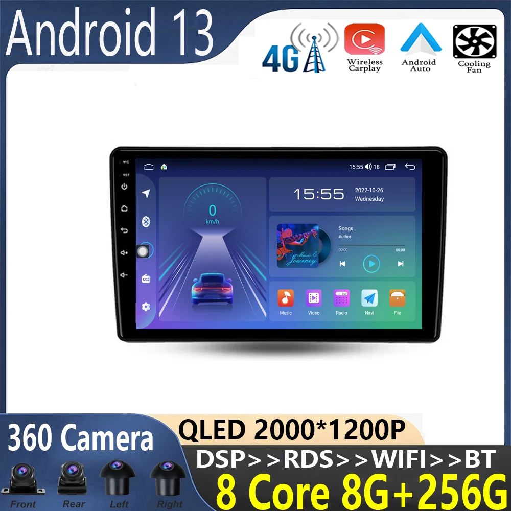 9 inch Android 13 For Ford Escape 2000-2007 Car Radio Multimedia Video Player Navigation No 2din 2 Din DVD adapter wireless
9 inch Android 13 For Ford Escape 2000-2007 Car Radio Multimedia Video Player Navigation No 2din 2 Din DVD adapter wireless