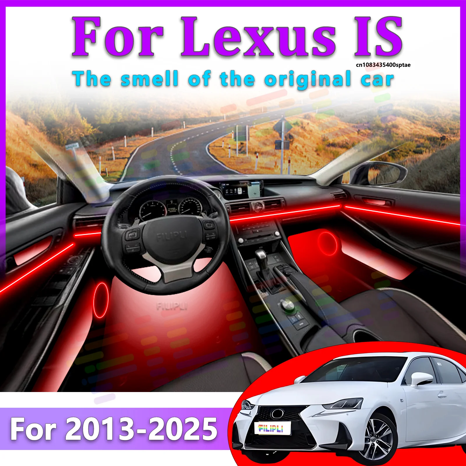 For Lexus IS 2013-2025 years Premium Automotive Interior LED Ambient Light 64 Color Welcome Mode Hidden Design Luxury Visual
For Lexus IS 2013-2025 years Premium Automotive Interior LED Ambient Light 64 Color Welcome Mode Hidden Design Luxury Visual