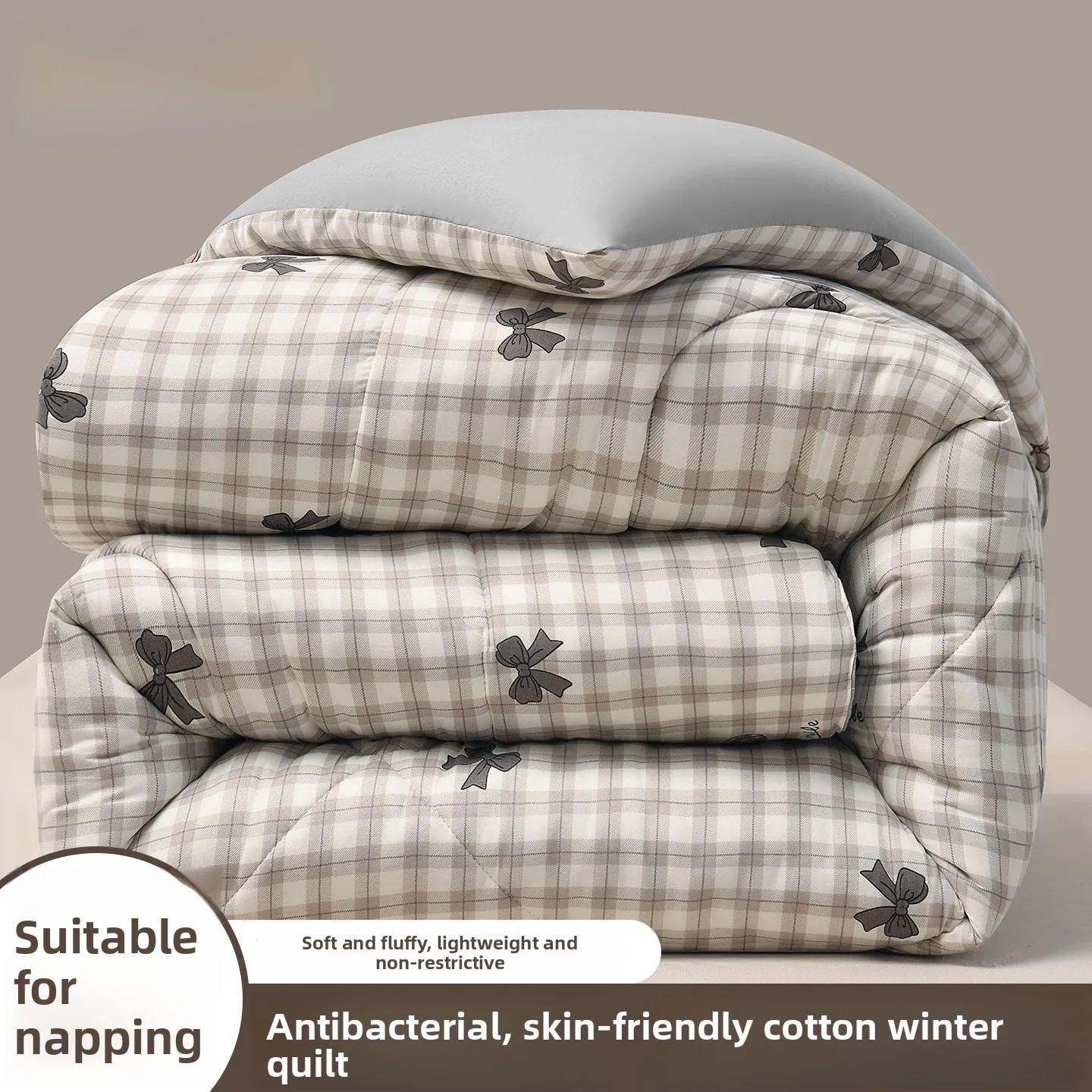 Waed Cotton Winter Spring Autumn Quilt Core Duvet Bedding Mattr Core Student Dormi Single Four Seasons Universal
Waed Cotton Winter Spring Autumn Quilt Core Duvet Bedding Mattr Core Student Dormi Single Four Seasons Universal