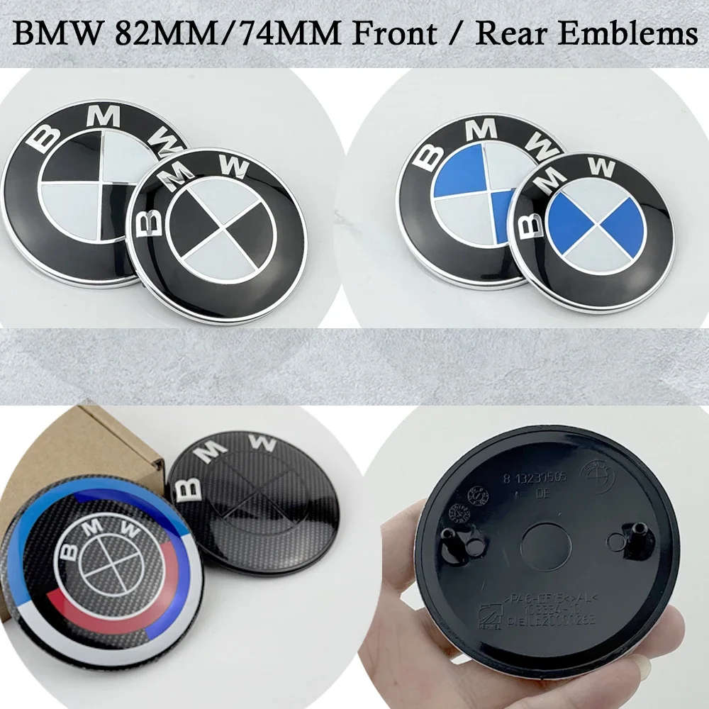 2Pc 74mm 82mm Car Front Trunk Emblem Logo 3D Rear Tail Auto Badge Accessories For BMW E30 E36 E39 E46 E60 E90 G20 G30 X1 X3 X5 M
2Pc 74mm 82mm Car Front Trunk Emblem Logo 3D Rear Tail Auto Badge Accessories For BMW E30 E36 E39 E46 E60 E90 G20 G30 X1 X3 X5 M