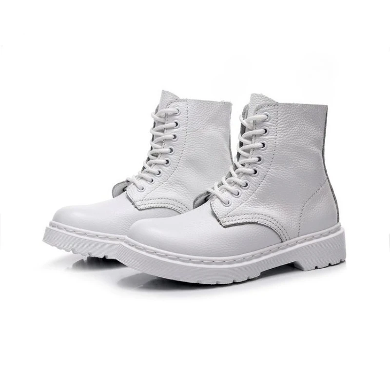 2026 New Men's and Women's Soft White 8-hole Booties High-quality Couple Lace-up Non-slip Booties Women's Boots
2026 New Men's and Women's Soft White 8-hole Booties High-quality Couple Lace-up Non-slip Booties Women's Boots
