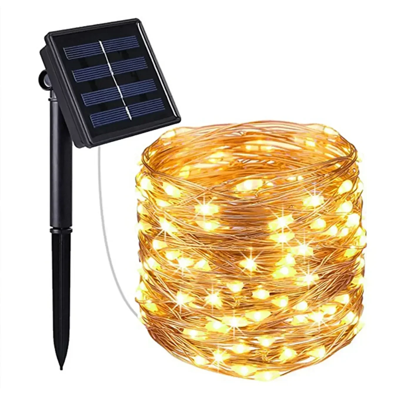 Outdoor Waterproof Christmas Decoration 300LED Solar String Lights Copper Wire Fairy Lights 8 Modes Suitable for Wedding Party
Outdoor Waterproof Christmas Decoration 300LED Solar String Lights Copper Wire Fairy Lights 8 Modes Suitable for Wedding Party