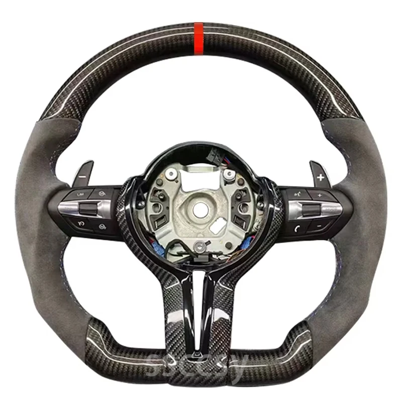 Carbon Fiber Steering Wheel For BMW F10 F20 F30 M3 M6 F36 F22 F11 Car Accessories Steering Wheel Modification
Carbon Fiber Steering Wheel For BMW F10 F20 F30 M3 M6 F36 F22 F11 Car Accessories Steering Wheel Modification