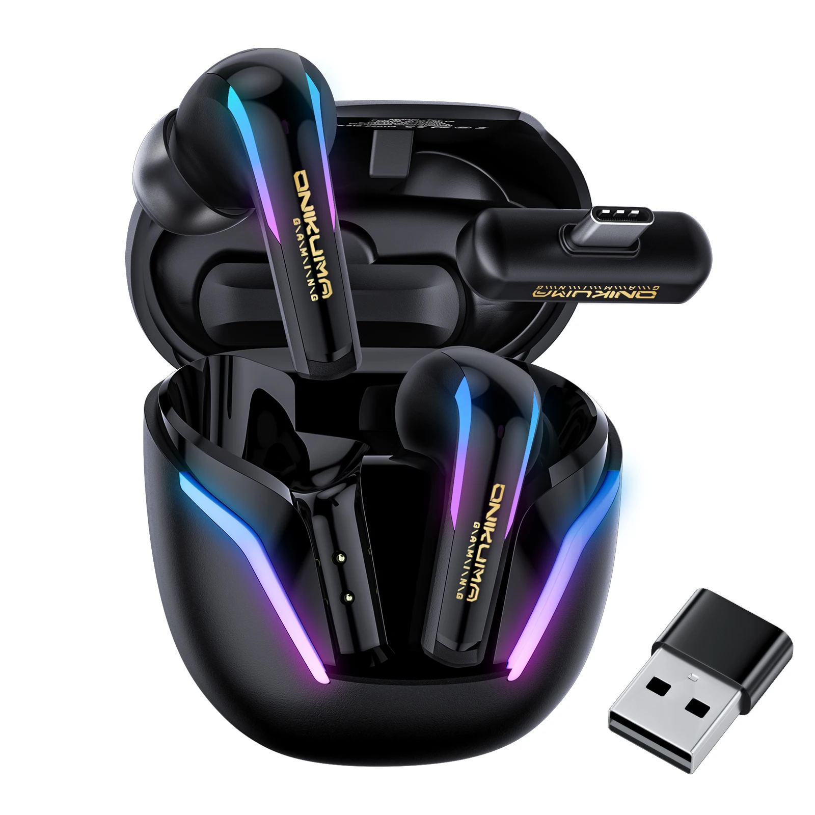 Bluetooth 5.3 Wireless Earbuds HiFi Stereo Headphones with Mic, Type-C Charging, 6H Playtime, IPX4 Waterproof, for Android iOS
Bluetooth 5.3 Wireless Earbuds HiFi Stereo Headphones with Mic, Type-C Charging, 6H Playtime, IPX4 Waterproof, for Android iOS