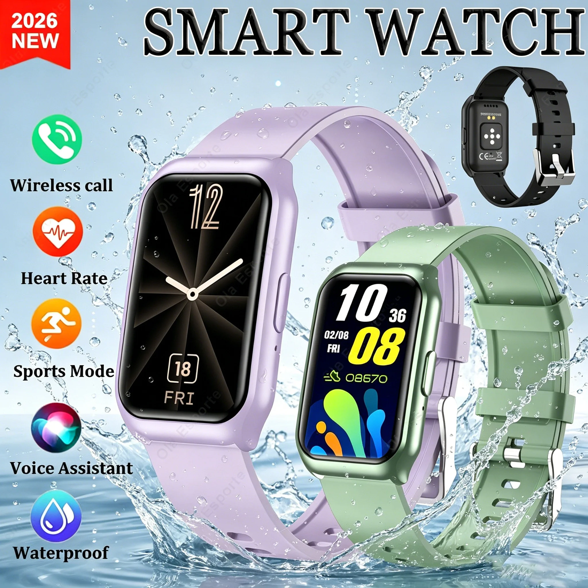 New Smart Watch Bluetooth Calling Heart Rate&Sleep Monitoring Flashlight Voice Assistant Men Women Smartwatch HW12
New Smart Watch Bluetooth Calling Heart Rate&Sleep Monitoring Flashlight Voice Assistant Men Women Smartwatch HW12
