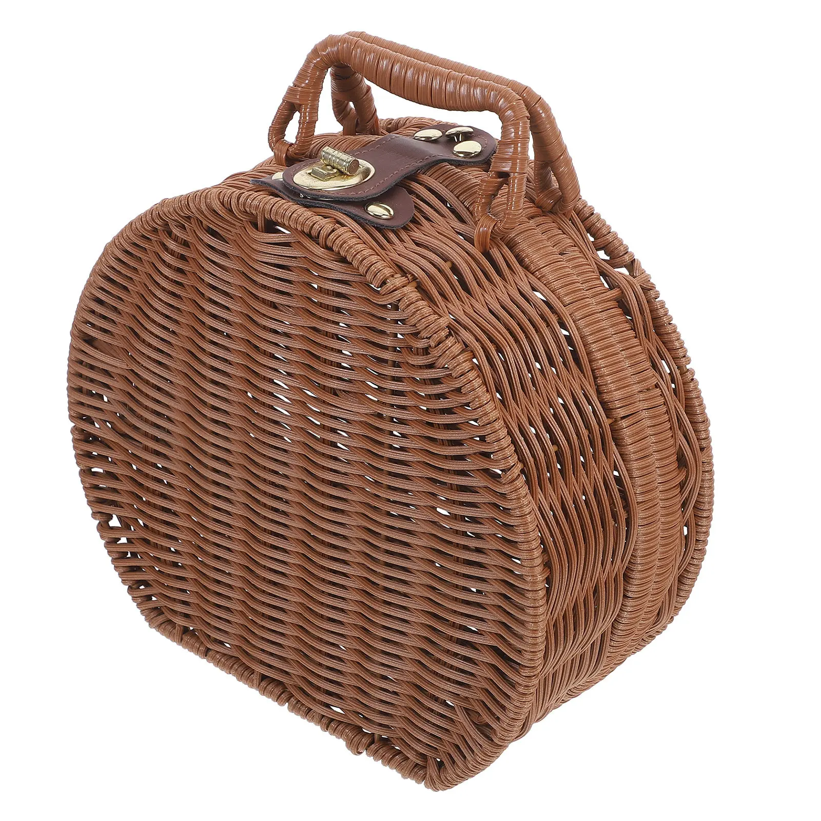 Vintage Light Blue Handwoven Woven Suitcase Picnic Basket Storage Box for Wedding Photography Picnic Hiking Camping Rustic
Vintage Light Blue Handwoven Woven Suitcase Picnic Basket Storage Box for Wedding Photography Picnic Hiking Camping Rustic