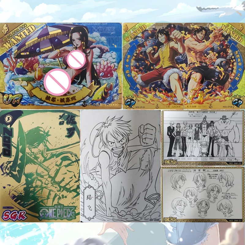 Anime One Piece UR CP SGR SH SHA Cards Roronoa Zoro Nami Boa Hancock Collectible Cards Christmas Birthday Gifts Children's Toys
Anime One Piece UR CP SGR SH SHA Cards Roronoa Zoro Nami Boa Hancock Collectible Cards Christmas Birthday Gifts Children's Toys